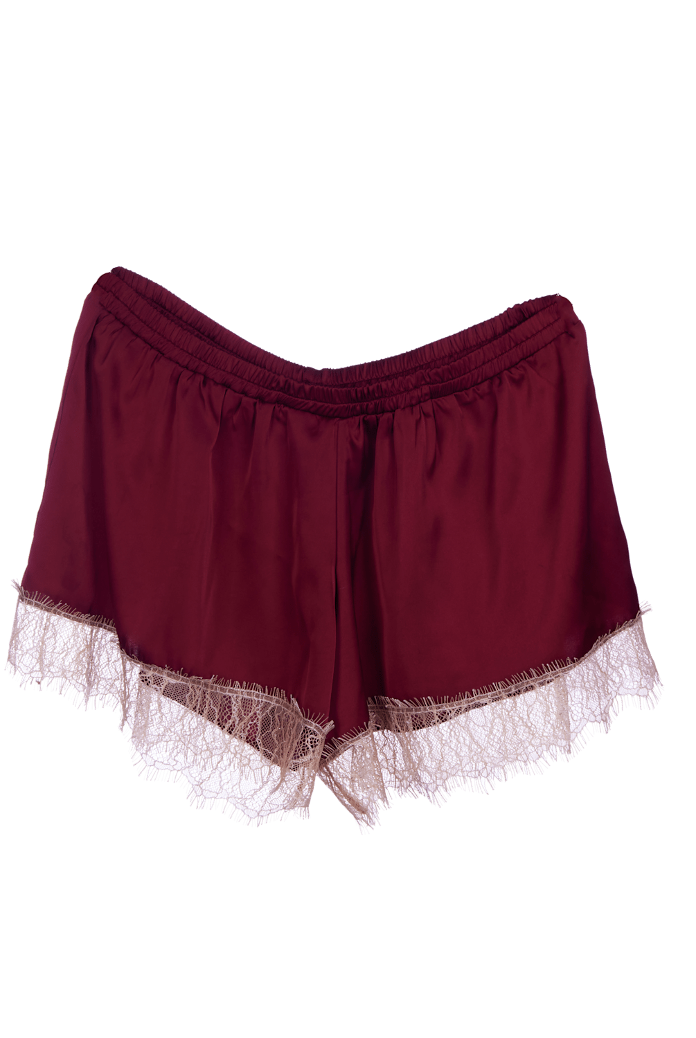 Luna Short Burgundy - Noblesse Oblige Lingerie