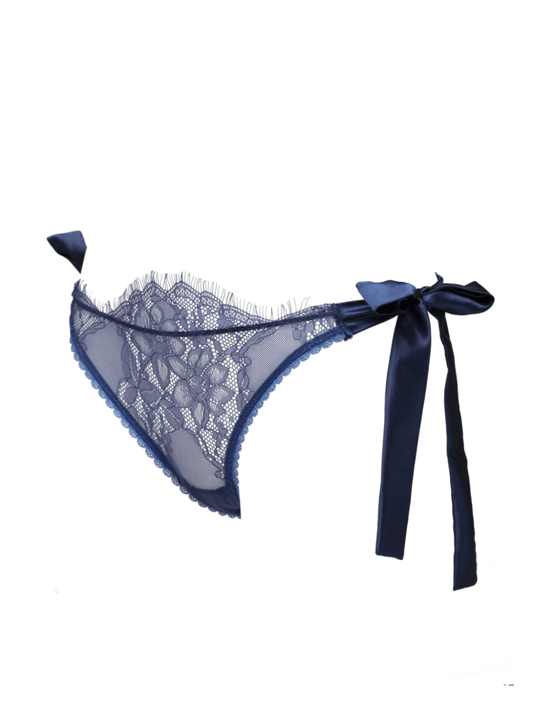 Solstice Tie-Side Panty Royal - Noblesse Oblige Lingerie
