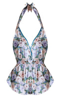 Liberty Romper Summer Meadow - Noblesse Oblige Lingerie