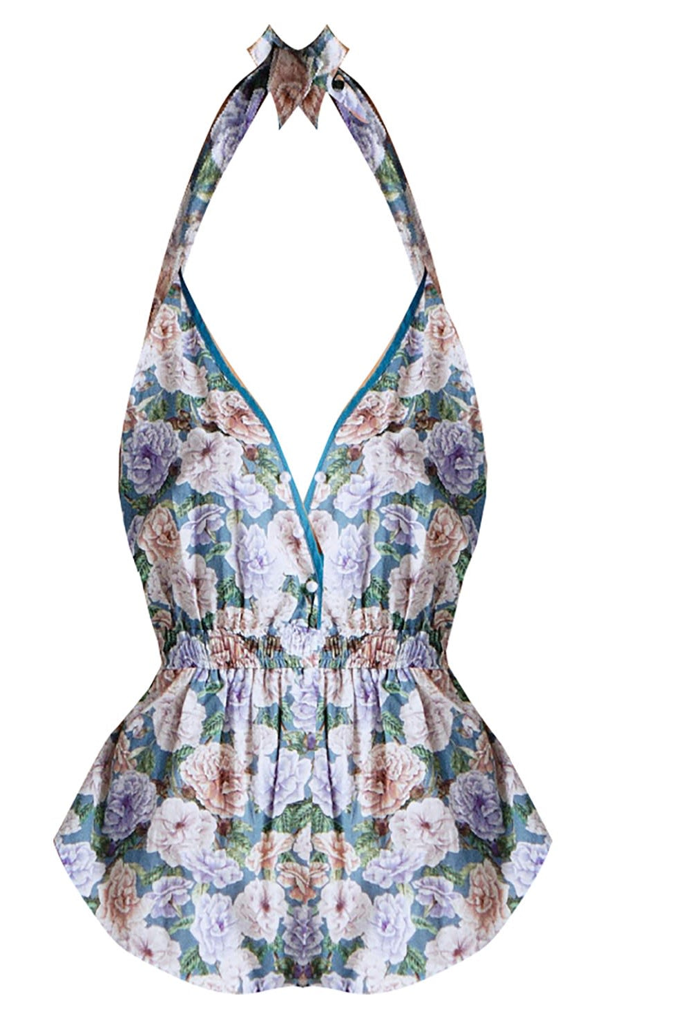 Liberty Romper Summer Meadow - Noblesse Oblige Lingerie