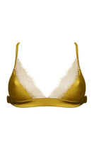 Luna Bralette Chartreuse - Noblesse Oblige Lingerie