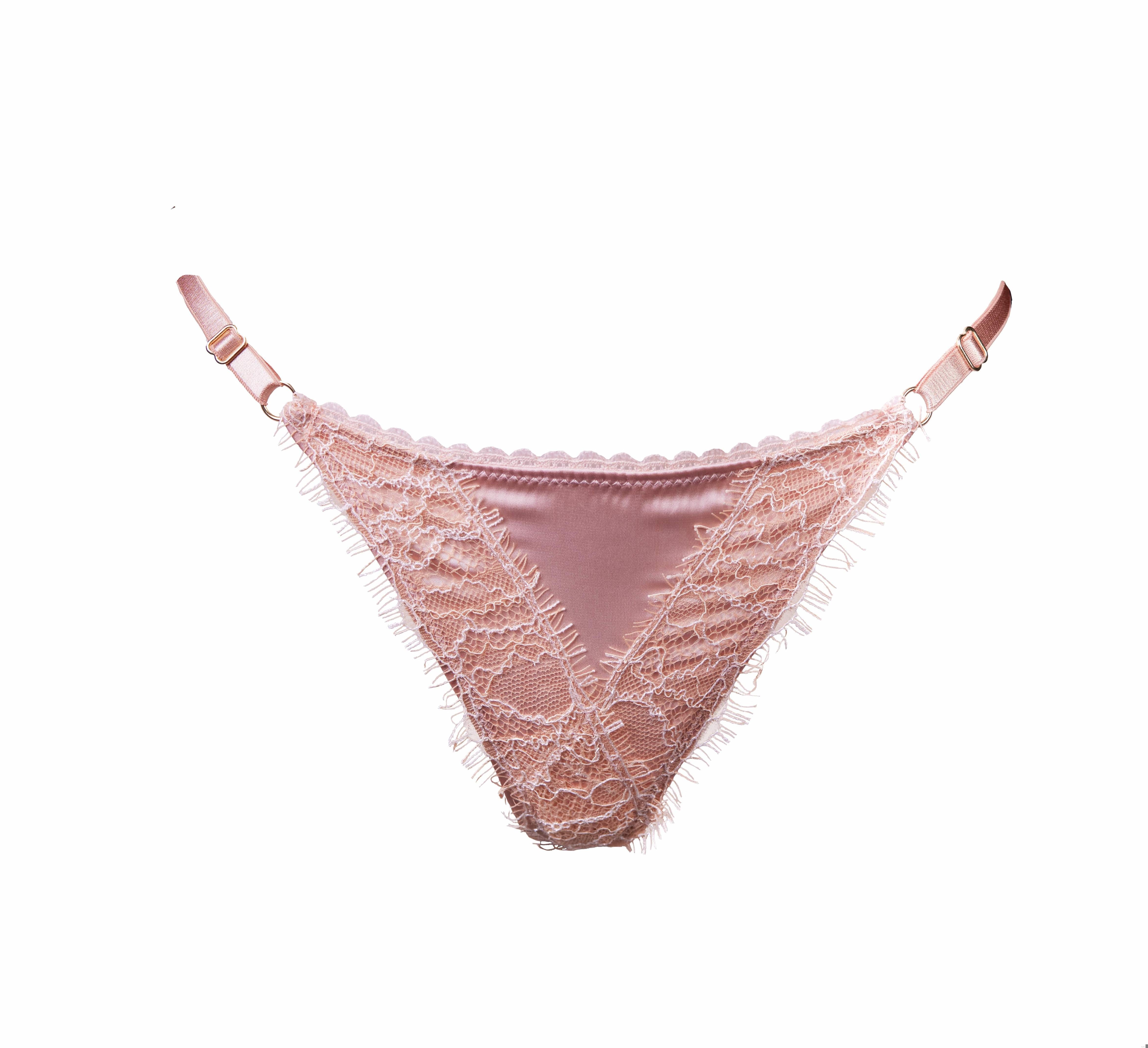 Luna String Nude - Noblesse Oblige Lingerie