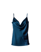 Luna Camisole Petrol - Noblesse Oblige Lingerie