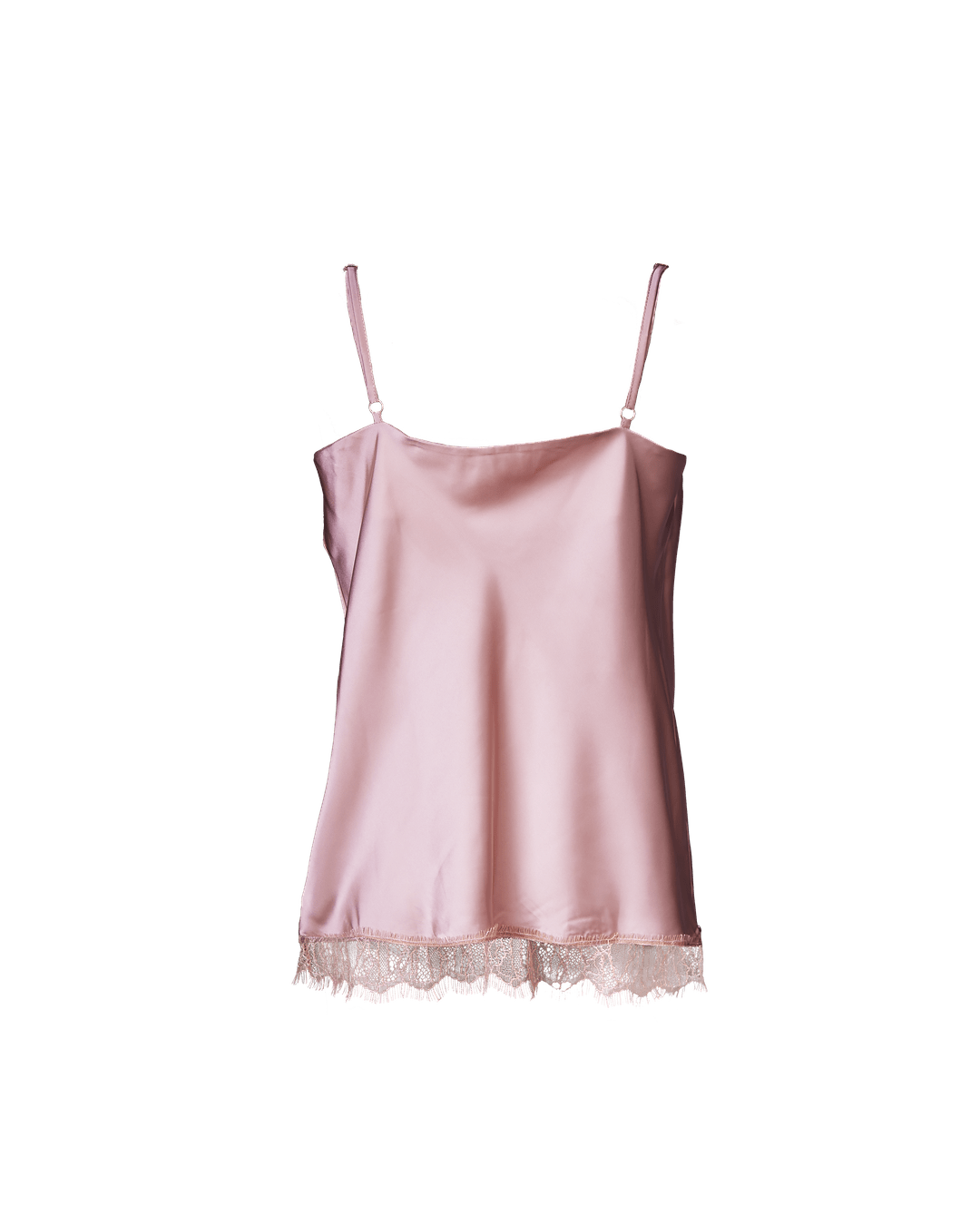 Luna Camisole with Lace Nude - Noblesse Oblige Lingerie