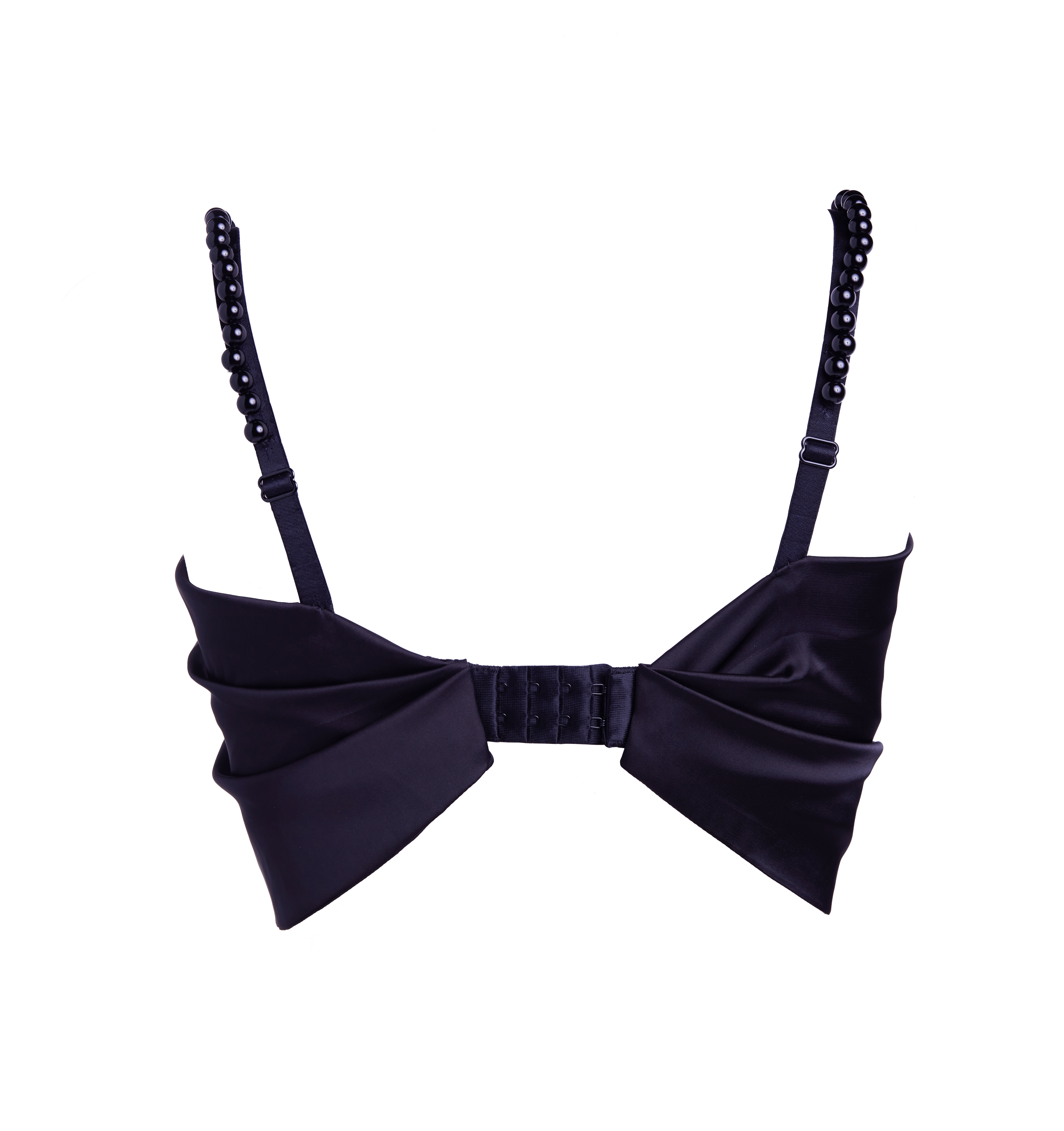 Bow Bra with Beads - Noblesse Oblige Lingerie
