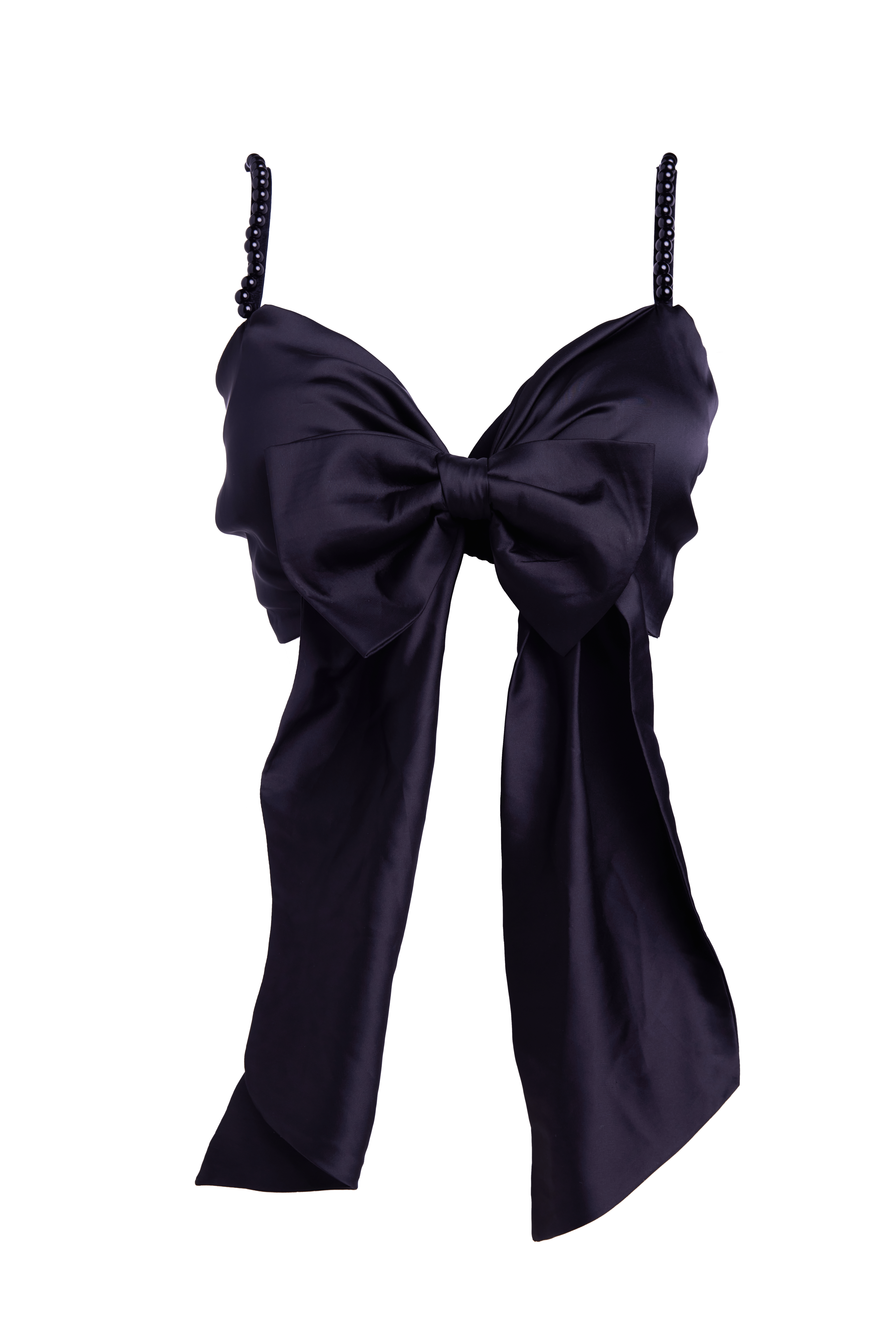 Bow Bra with Beads - Noblesse Oblige Lingerie