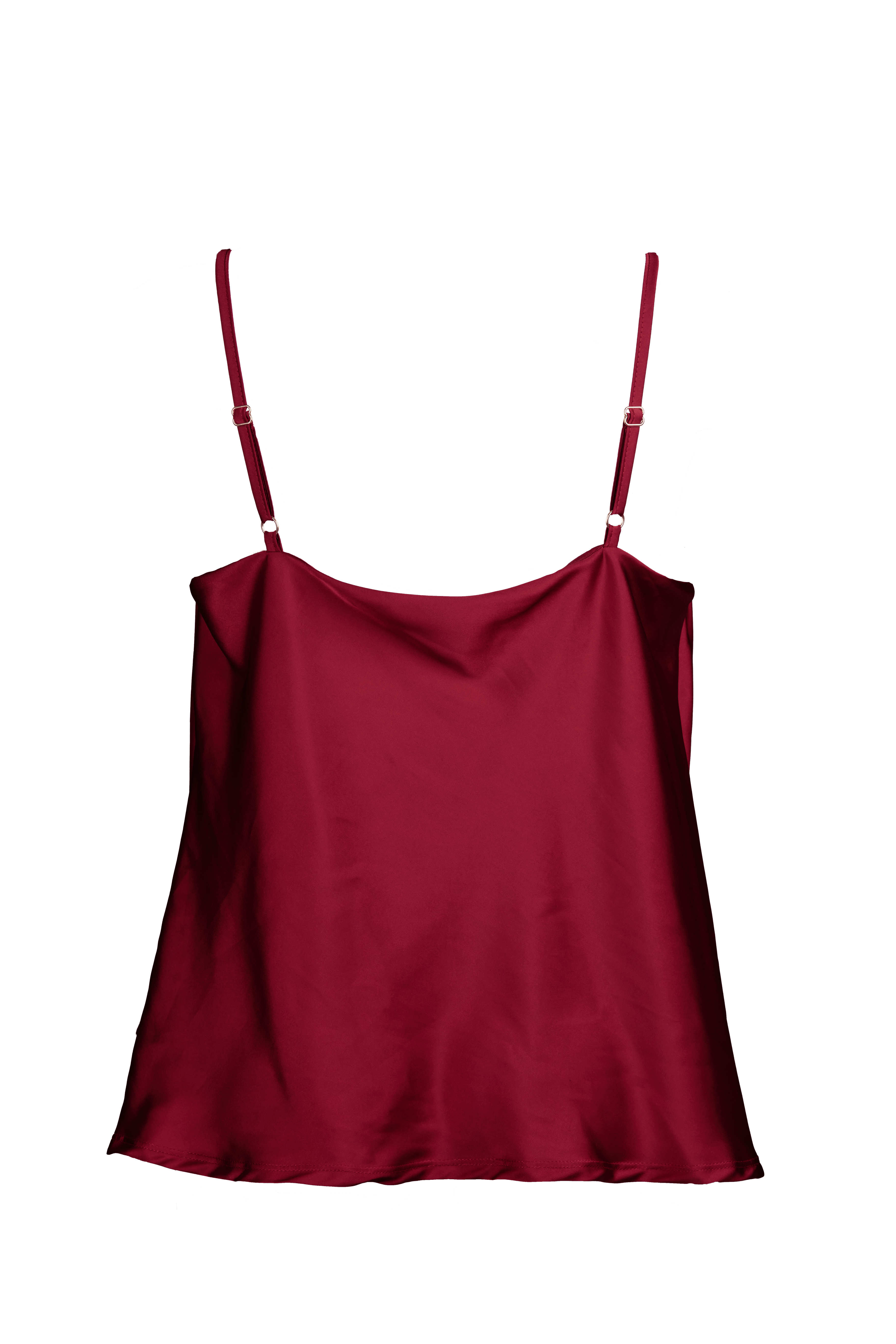 Luna Camisole Burgundy - Noblesse Oblige Lingerie