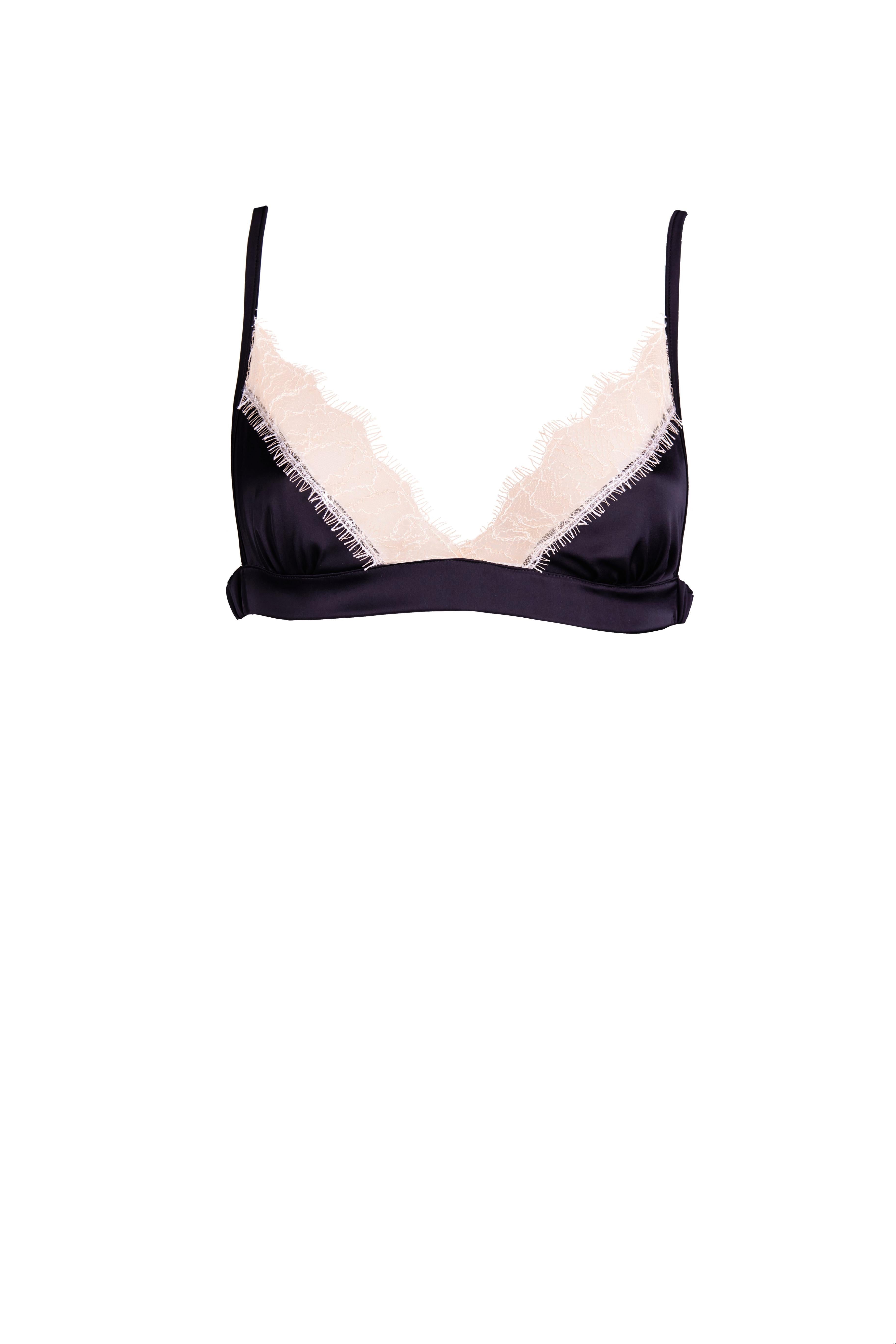 Luna Bralette Black - Noblesse Oblige Lingerie