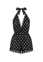 Luna Short Romper Polka Dot - Noblesse Oblige Lingerie