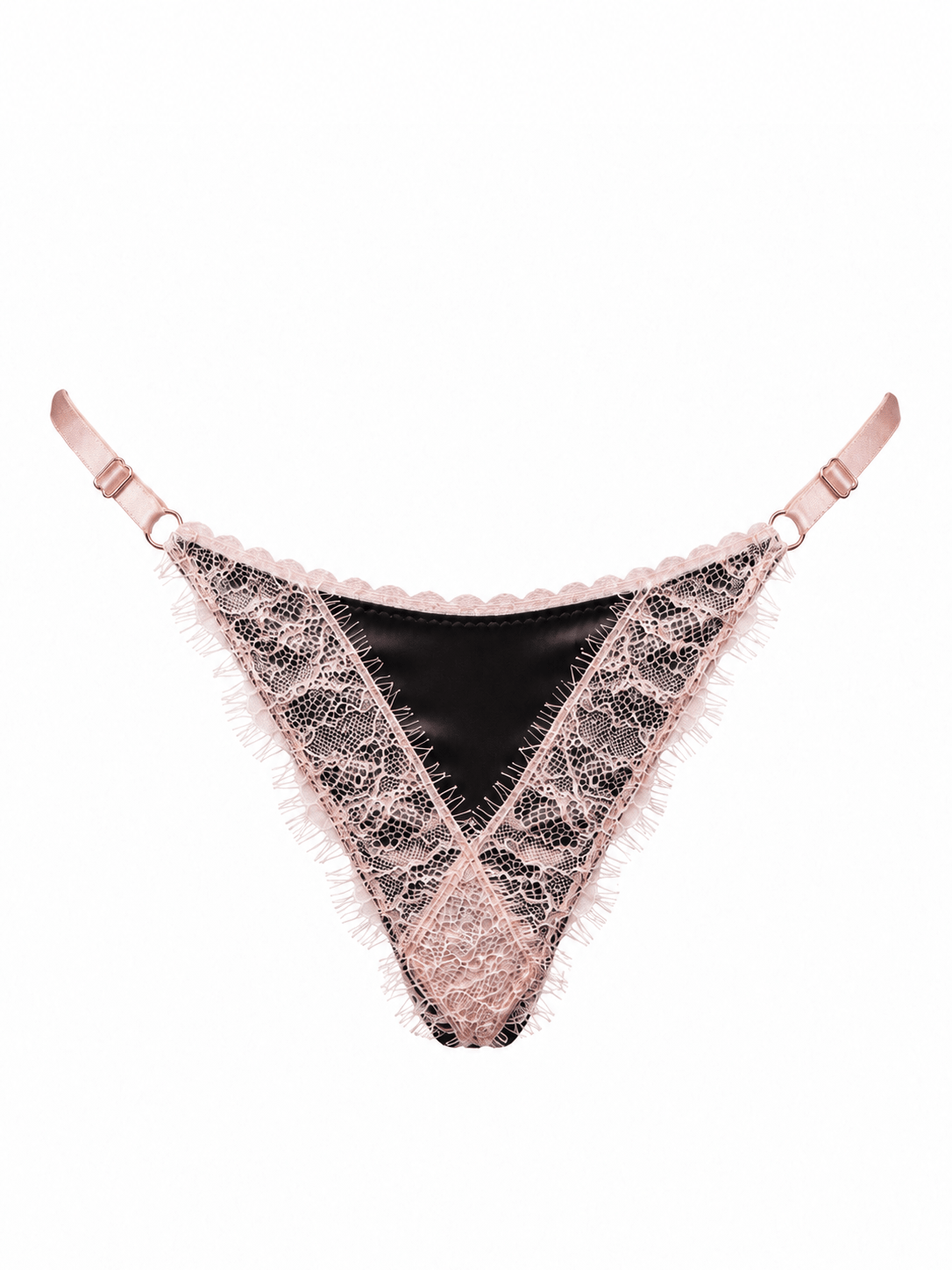 Luna String Black - Noblesse Oblige Lingerie