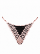 Luna String Black - Noblesse Oblige Lingerie