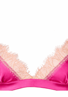 Luna Bralette Hot Pink - Noblesse Oblige Lingerie