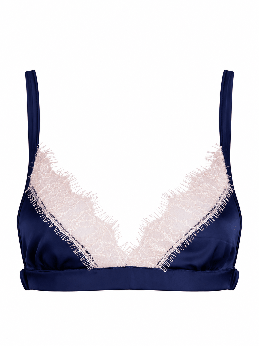 Luna Bralette Navy - Noblesse Oblige Lingerie