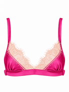 Luna Bralette Hot Pink - Noblesse Oblige Lingerie