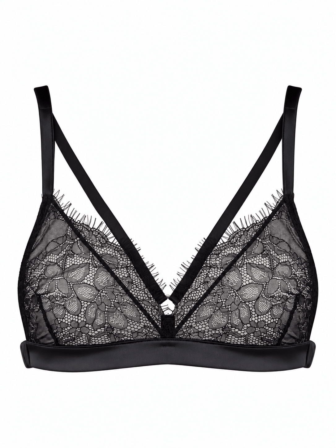 Solstice Bralette Black - Noblesse Oblige Lingerie