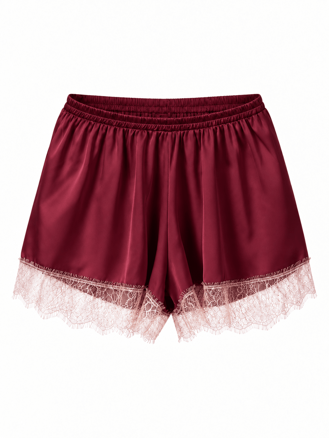 Luna Short Burgundy - Noblesse Oblige Lingerie