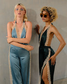 Luna Romper Petrol - Noblesse Oblige Lingerie