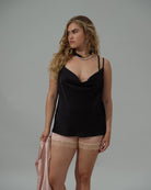 Luna Camisole Black - Noblesse Oblige Lingerie