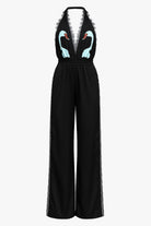 Swan Romper Black - Noblesse Oblige Lingerie