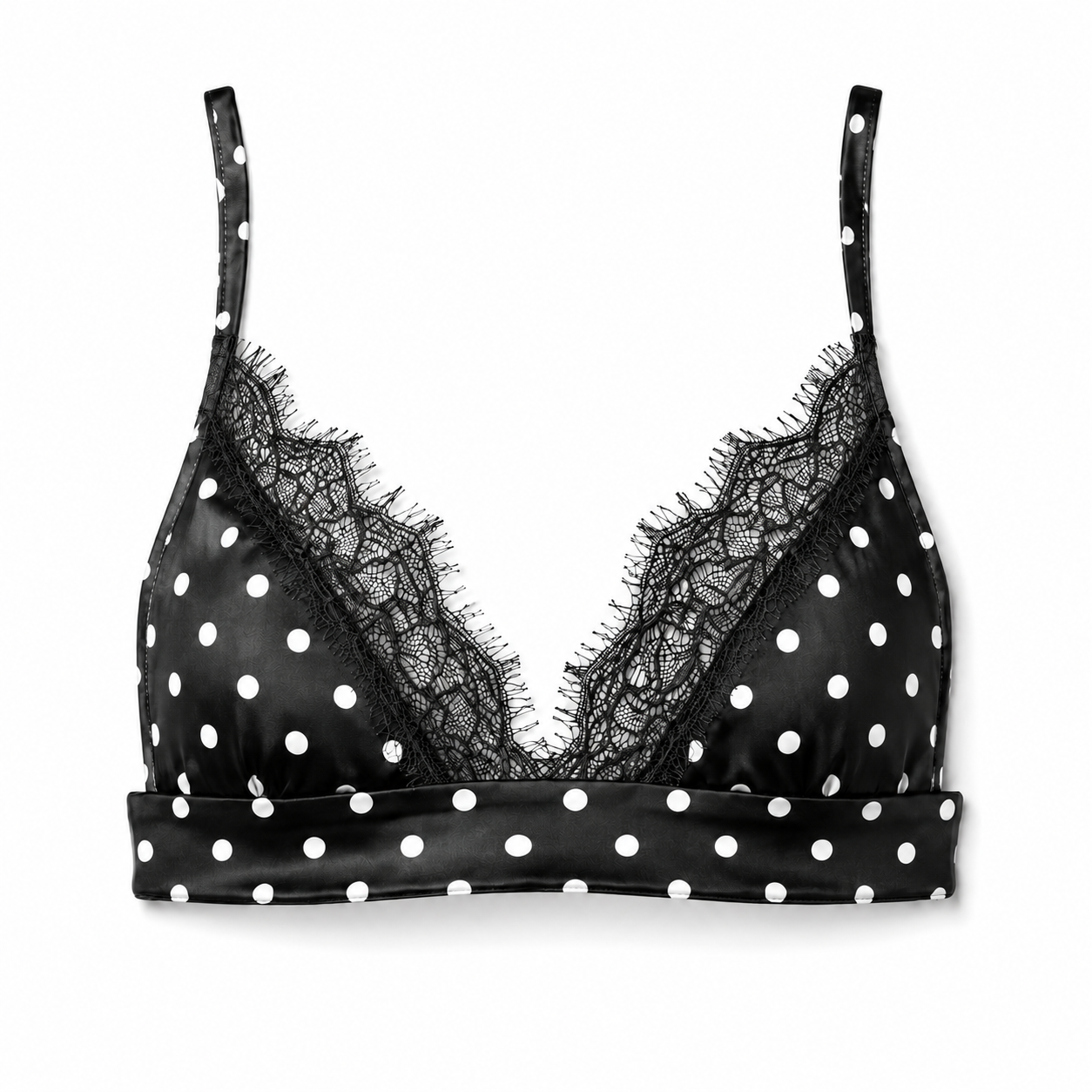 Luna Bralette Polka Dot