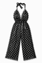 Luna Long Romper Polka Dot
