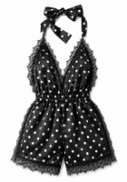 Luna Short Romper Polka Dot