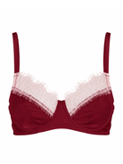 Luna Bra Burgundy - Noblesse Oblige Lingerie
