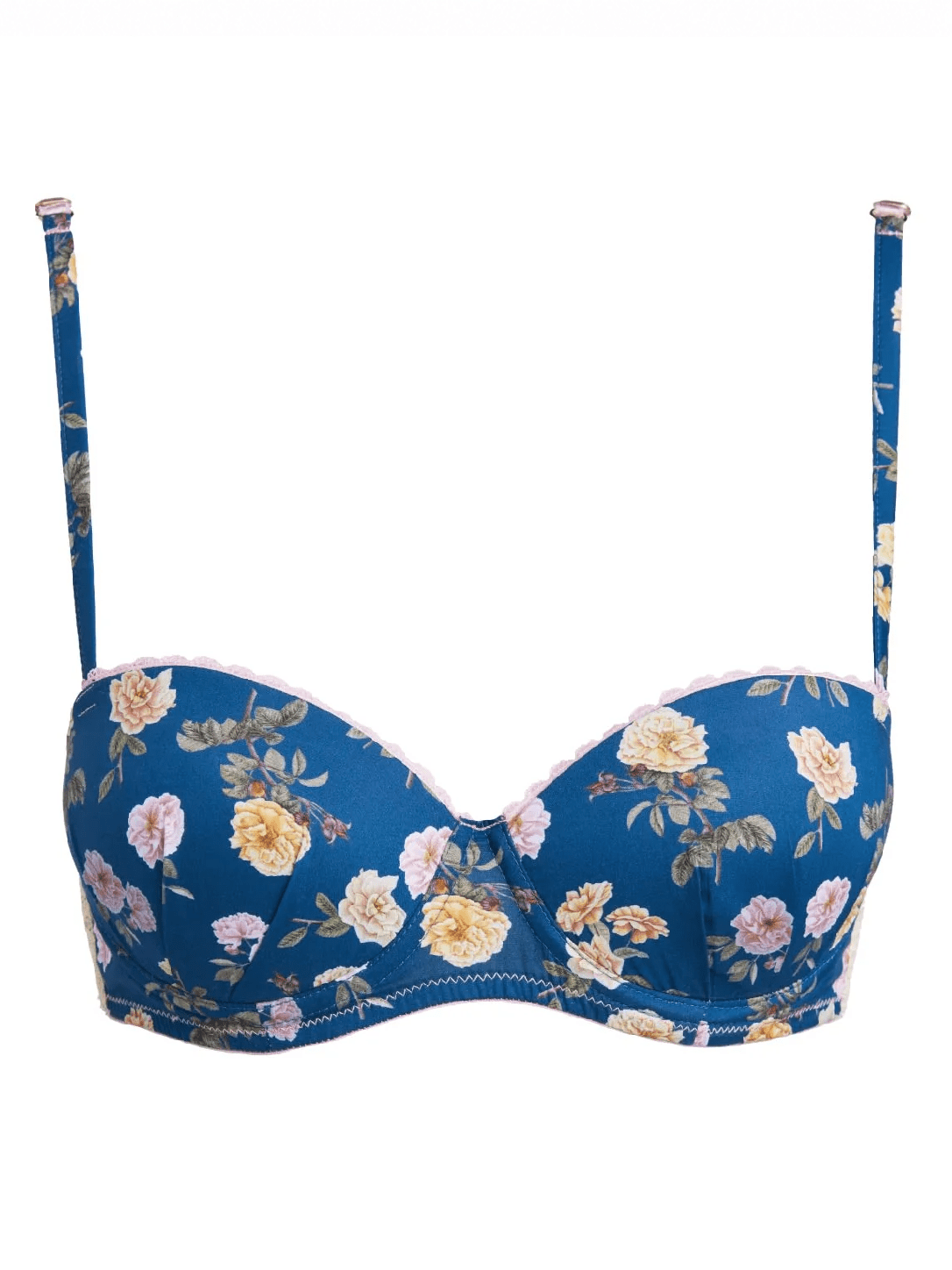 Liberty Bridgerton Bra Petrol - Noblesse Oblige Lingerie