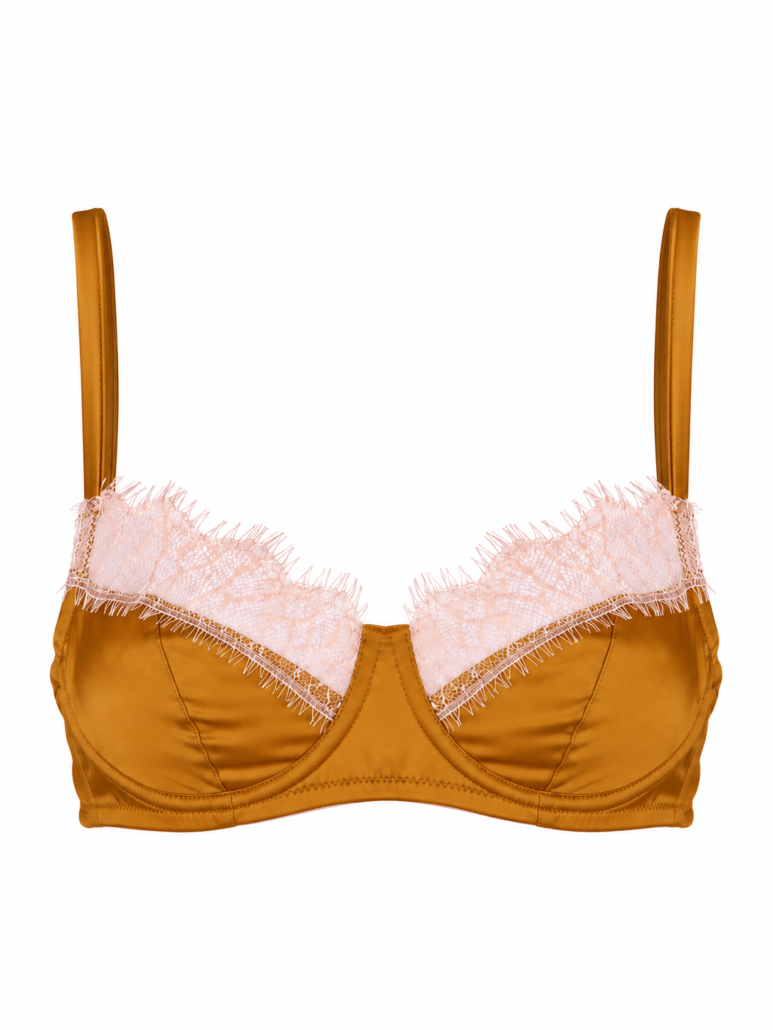 Luna Bra Chartreuse - Noblesse Oblige Lingerie