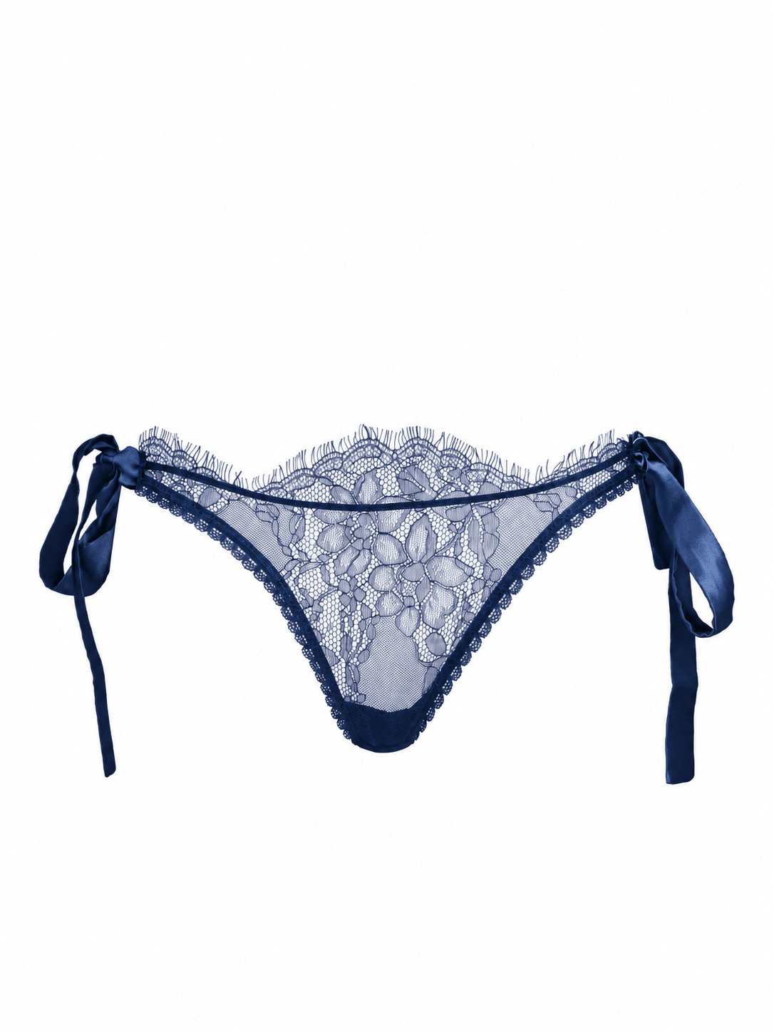 Solstice Tie-Side Panty Royal - Noblesse Oblige Lingerie