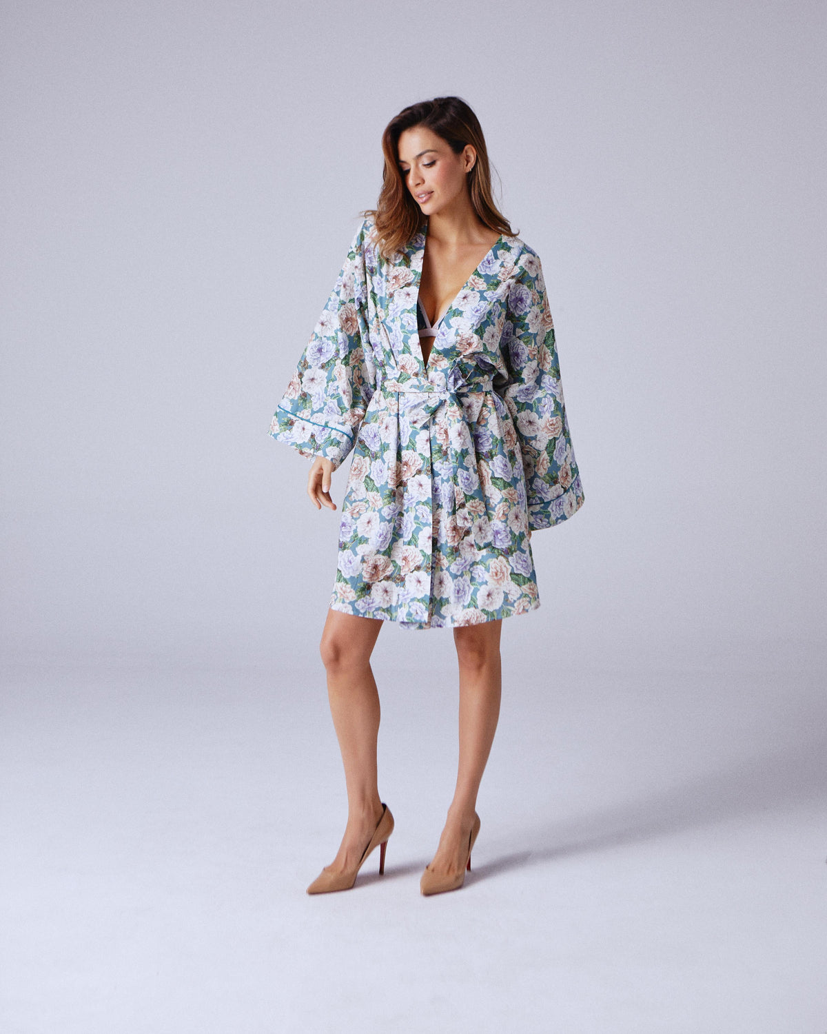 English Country Garden Robe