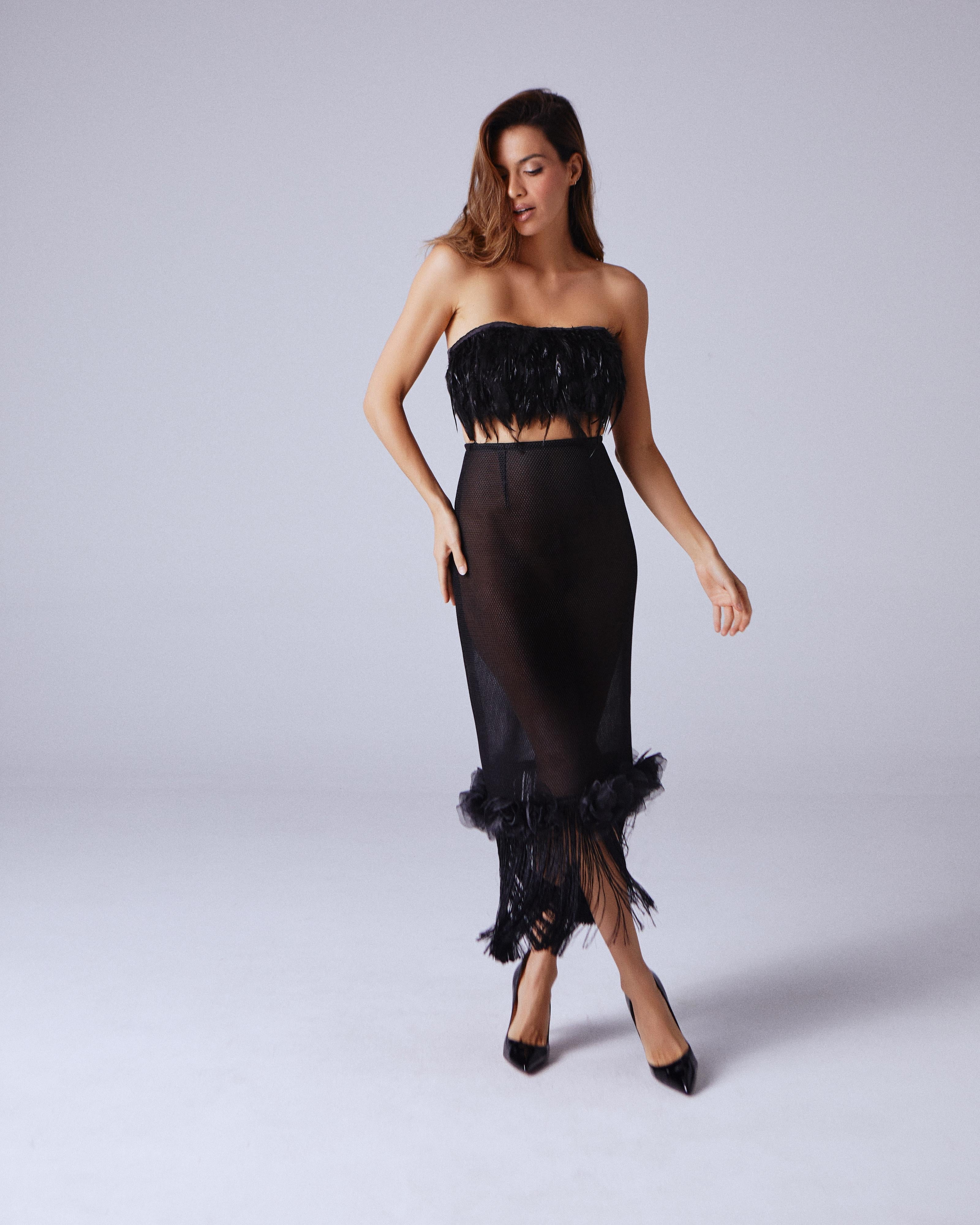 Shake a Tail Feather Bra - Noblesse Oblige Lingerie