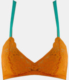 Pop Orange Lace Panty - Noblesse Oblige Lingerie