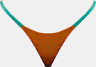 Pop Orange Lace Panty - Noblesse Oblige Lingerie