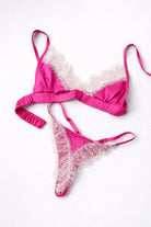 Luna String Hot Pink - Noblesse Oblige Lingerie
