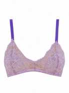 Pop Lavender Lace Bralette - Noblesse Oblige Lingerie