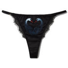 Swan String Black - Noblesse Oblige Lingerie
