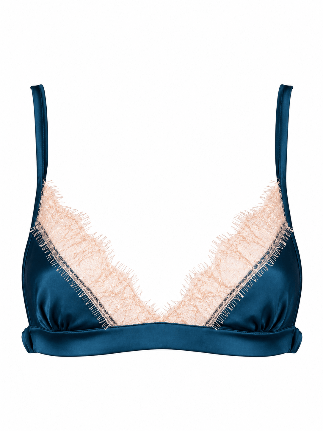 Luna Bralette Petrol - Noblesse Oblige Lingerie