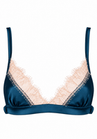 Luna Bralette Petrol - Noblesse Oblige Lingerie