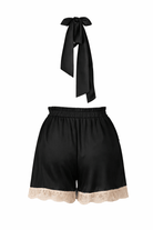 Luna Short Romper Black - Noblesse Oblige Lingerie