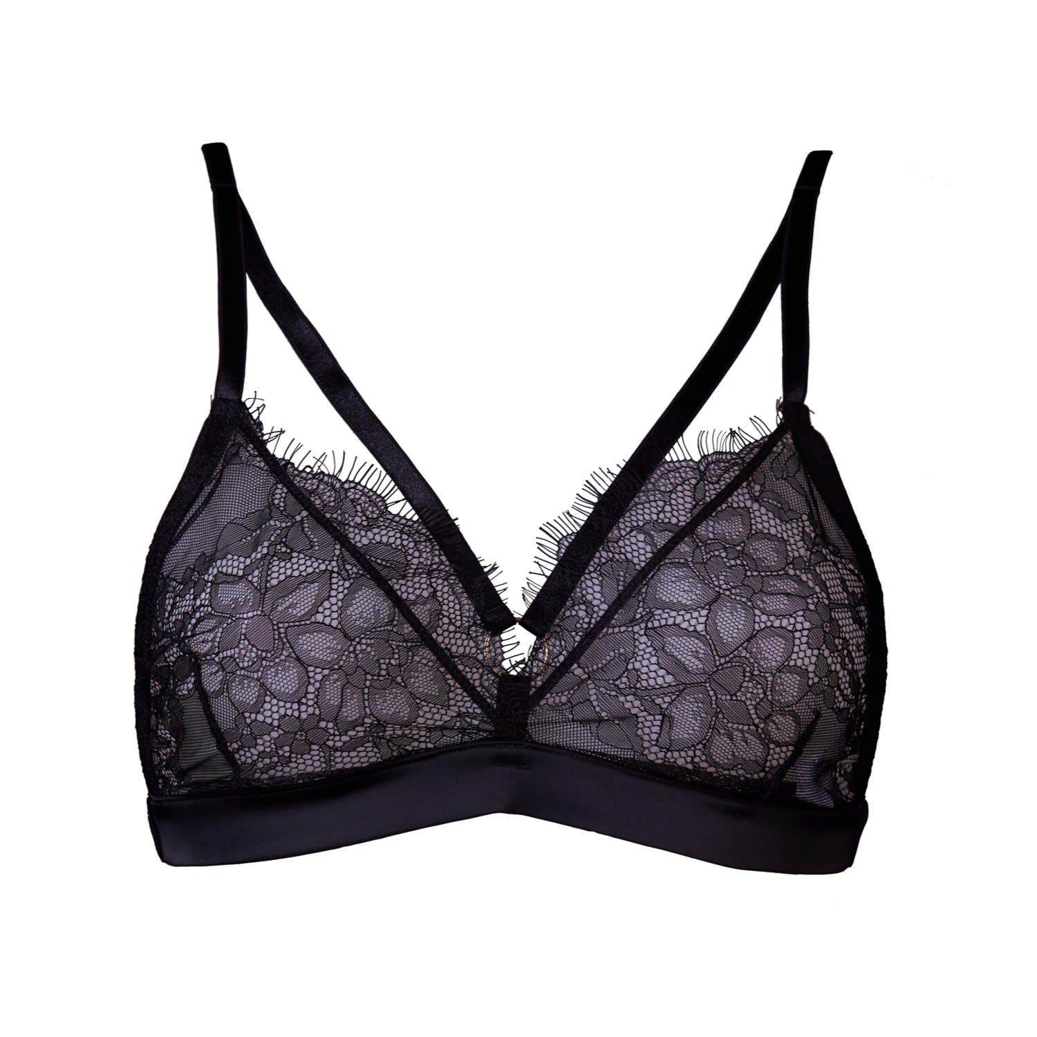 Solstice Bralette Black - Noblesse Oblige Lingerie