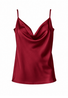 Luna Camisole Burgundy - Noblesse Oblige Lingerie