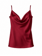 Luna Camisole Burgundy - Noblesse Oblige Lingerie
