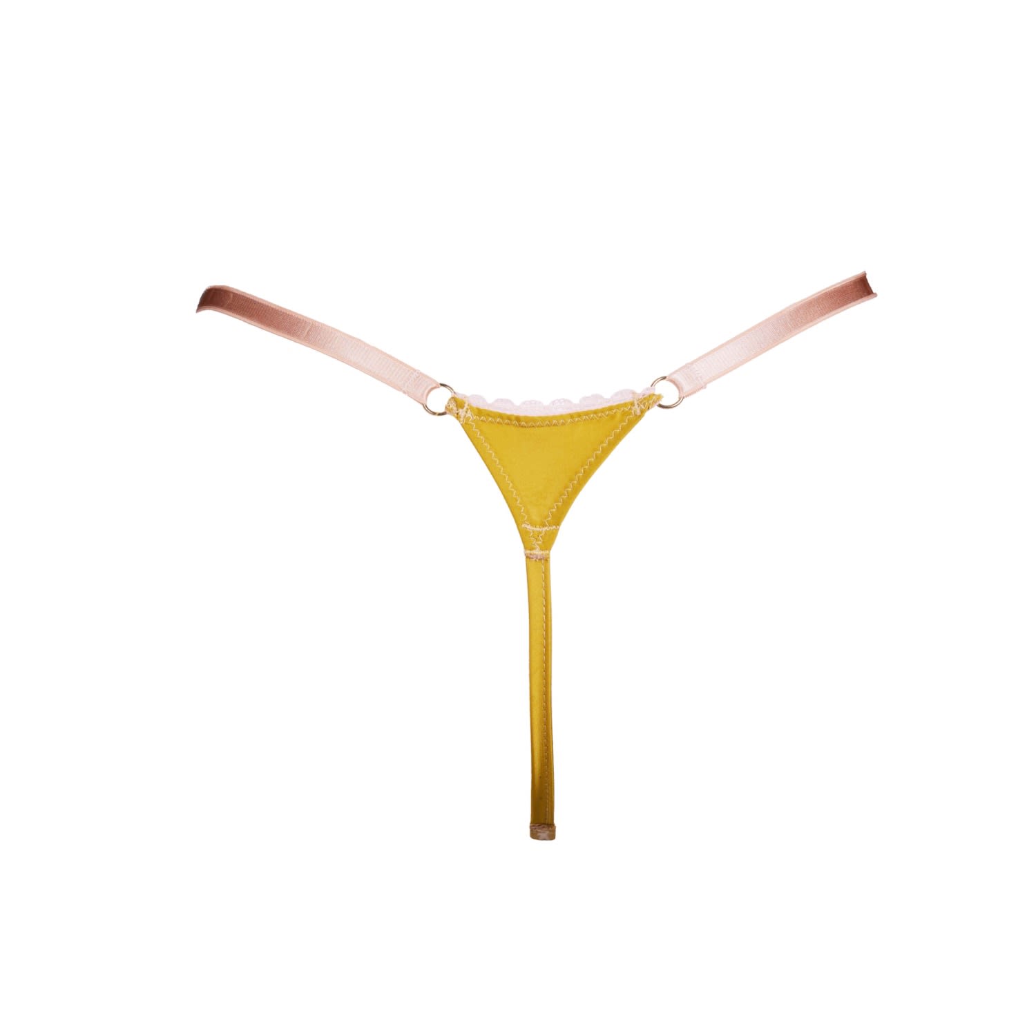 Luna String Chartreuse - Noblesse Oblige Lingerie