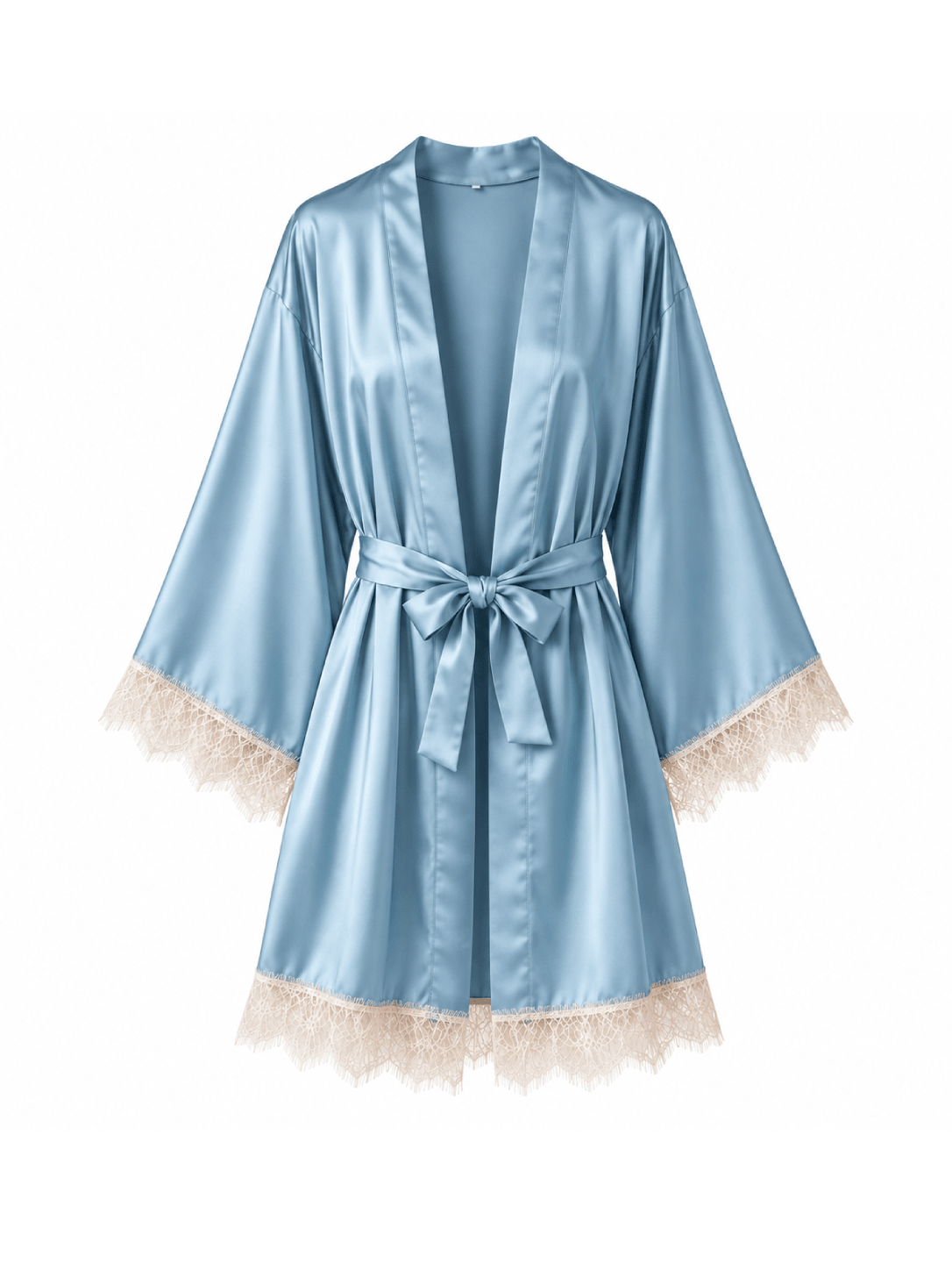 Luna Robe Duck Egg - Noblesse Oblige Lingerie