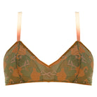Flamingo Embroidered Bralette - Noblesse Oblige Lingerie