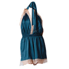 Luna Short Romper Petrol - Noblesse Oblige Lingerie