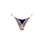 Luna String Navy - Noblesse Oblige Lingerie