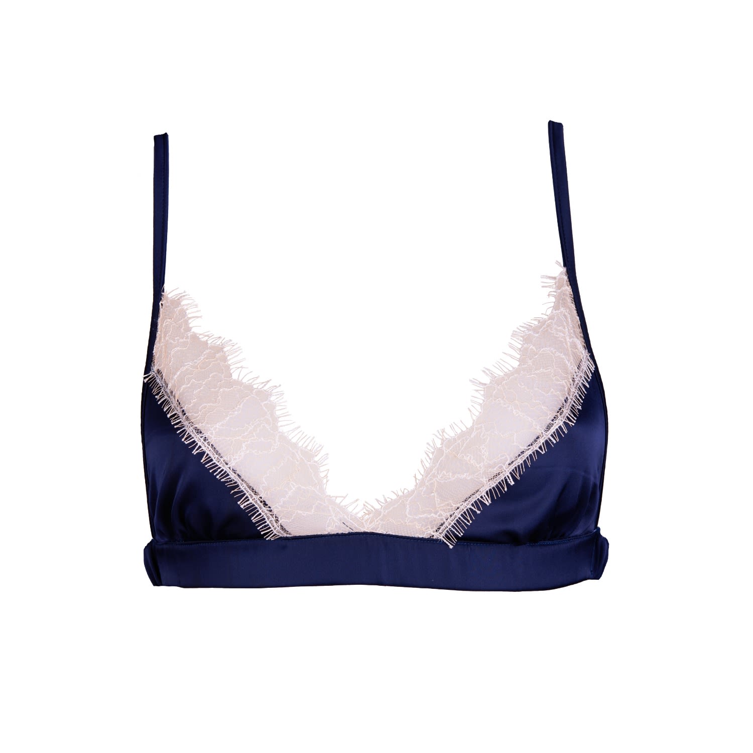 Luna Bralette Navy - Noblesse Oblige Lingerie