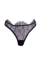 Solstice Thong Black - Noblesse Oblige Lingerie